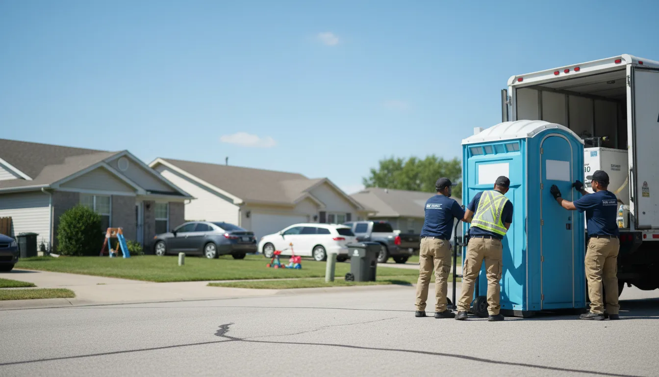Standard Porta Potty Rentals in Hattiesburg, MS near me